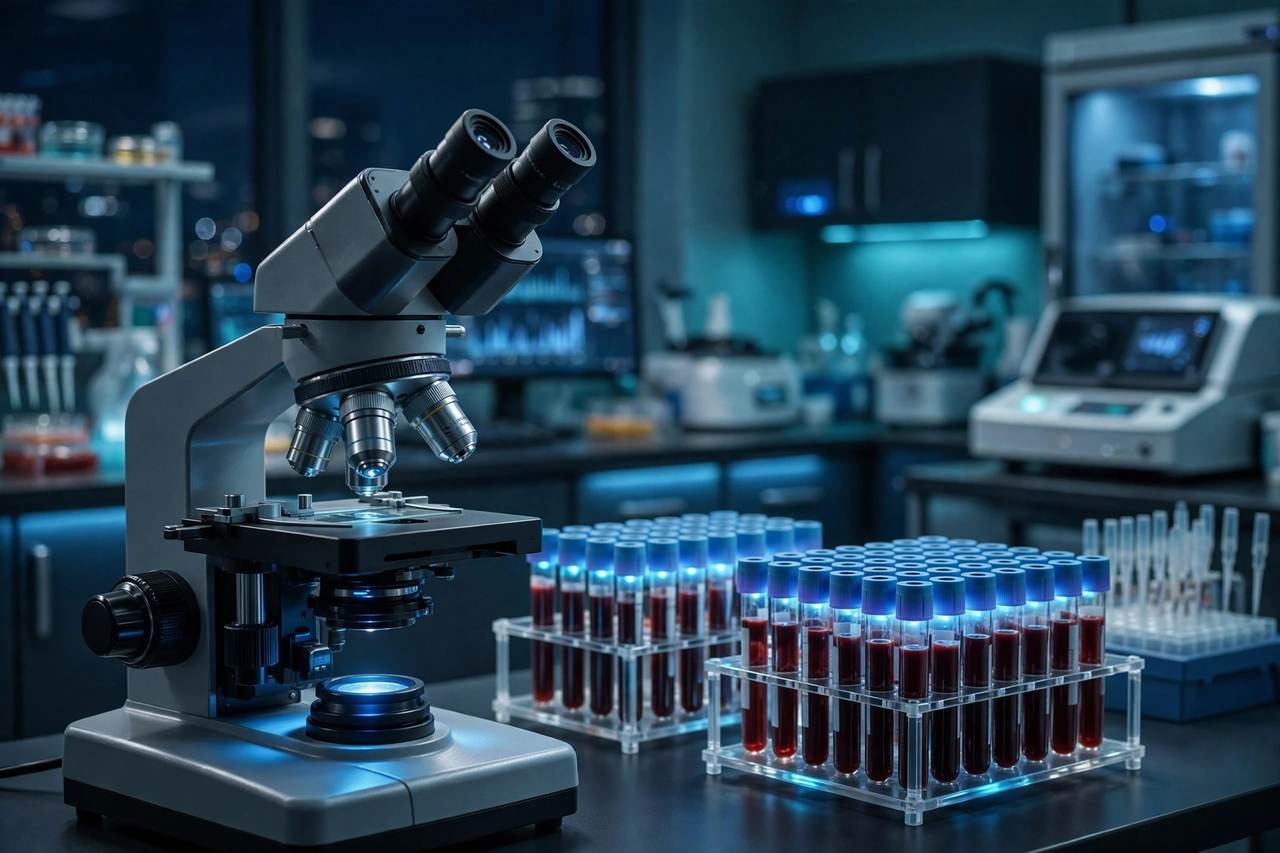 Modern clinical diagnostic laboratory